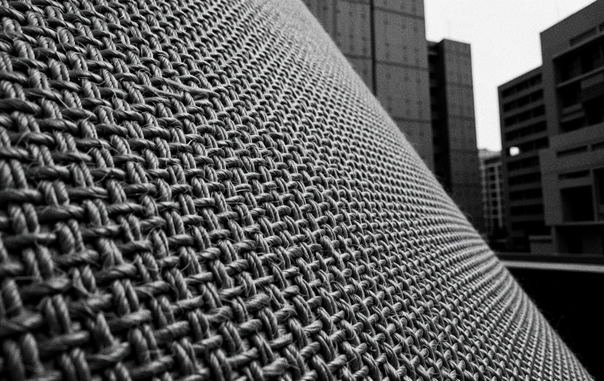 Linen weave detail